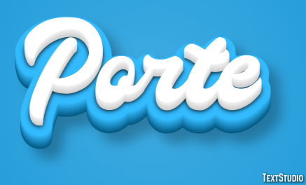 Porte Effet de Texte