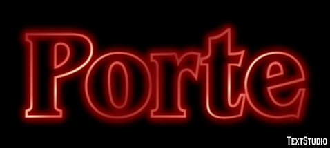 Porte Effet de Texte