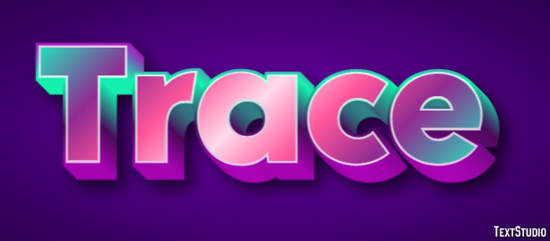 Trace Text Effect