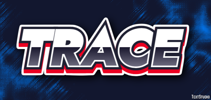 Trace Text Effect