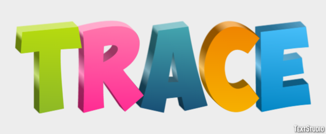 Trace Text Effect