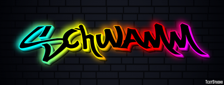 Schwamm Efekt tekstowy