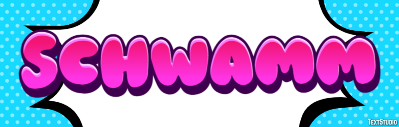 Schwamm Efekt tekstowy