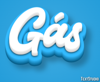 Gás Texteffekt