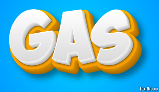 Gás Texteffekt