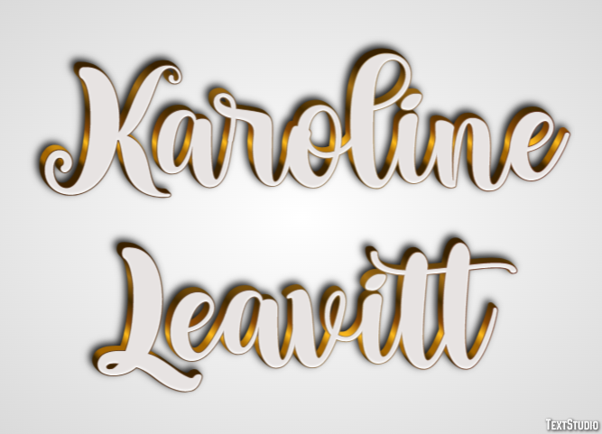 Karoline Leavitt Metin Efekti