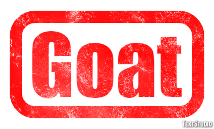 Goat Effetto testo