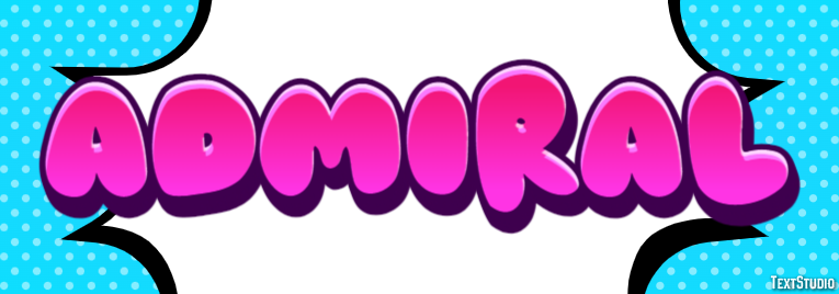 Admiral Text Effect