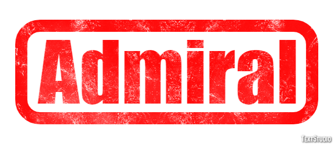 Admiral Text Effect