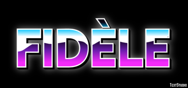 Fidèle テキスト効果