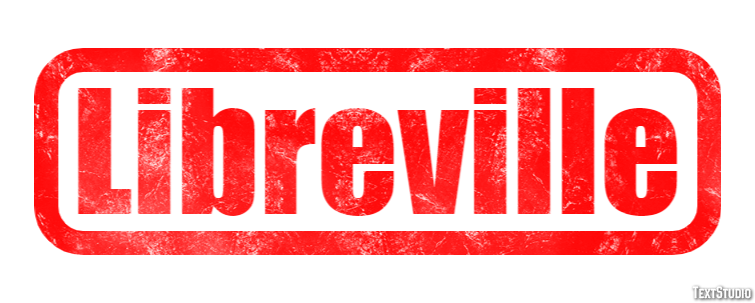Libreville Effetto testo