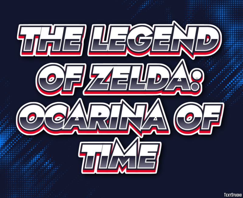 The Legend of Zelda: Ocarina of Time Effetto testo