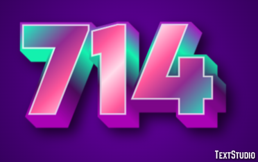 714 Efekt tekstowy