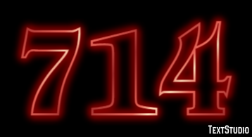 714 Efekt tekstowy