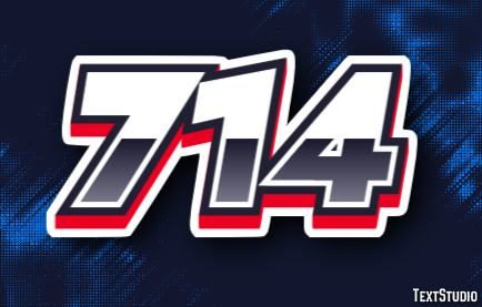 714 Efekt tekstowy