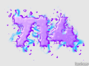 714 Text effect