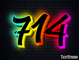 714 Efekt tekstowy