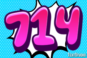714 Efekt tekstowy