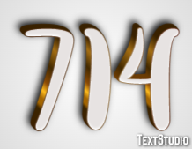 714 Efekt tekstowy