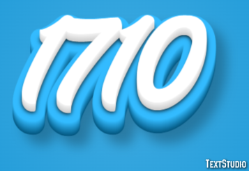 1710 Text Effect