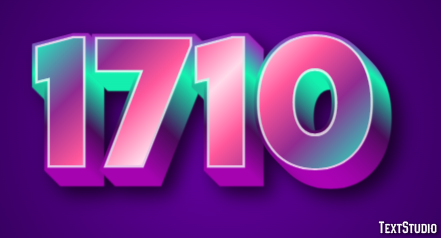1710 Efecto de texto