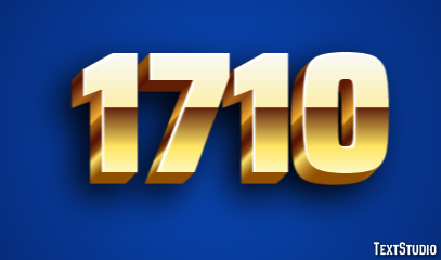 1710 Text Effect