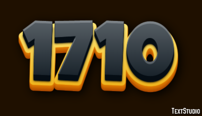 1710 Text Effect