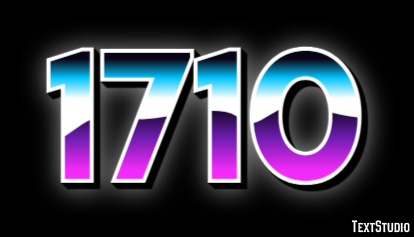 1710 Text Effect