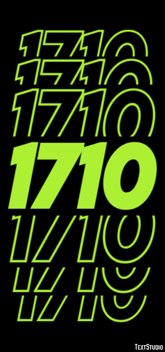 1710 Text Effect
