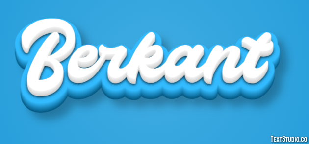 Berkant Text Effect