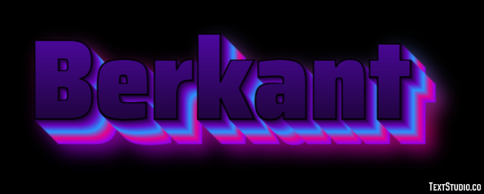 Berkant Text effect