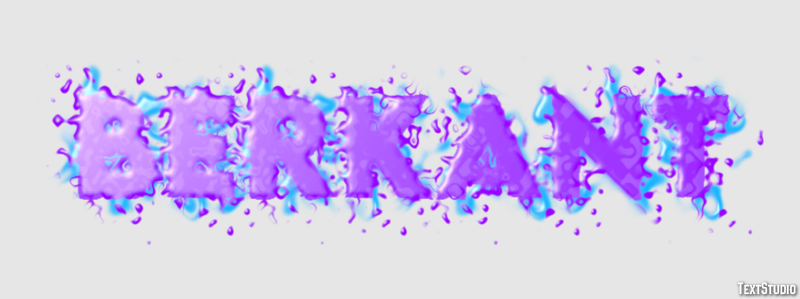 Berkant Text effect