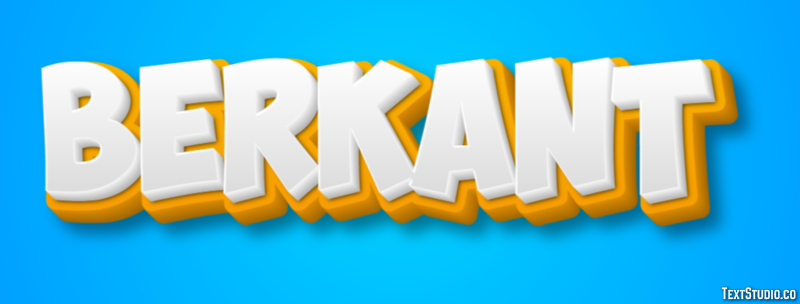 Berkant Text effect