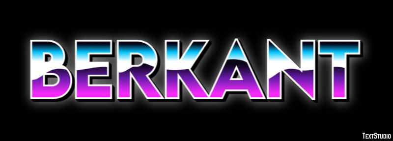 Berkant Text effect