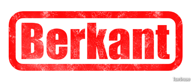 Berkant Text effect