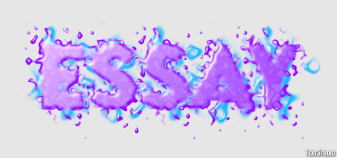 Essay Text Effect