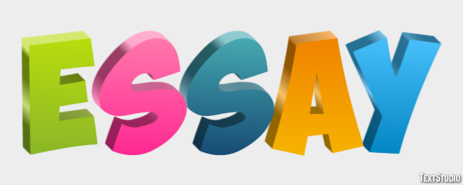 Essay Text Effect