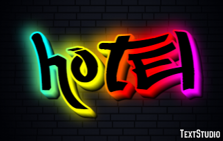 Hôtel Effet de texte