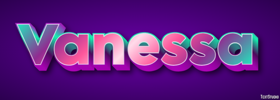 Vanessa Text Effect