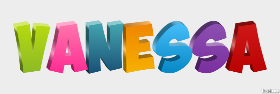 Vanessa Text Effect