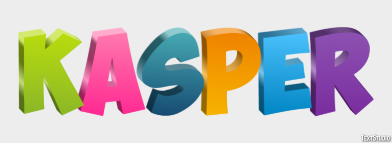 Kasper Texteffekt
