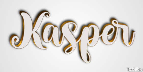 Kasper Texteffekt