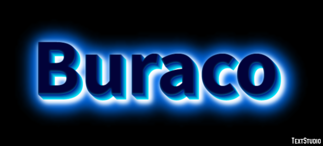 Buraco Texteffekt