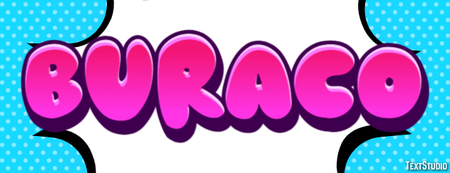Buraco Text effect