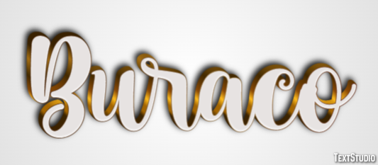 Buraco Efeito de texto