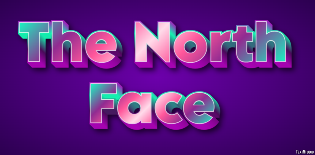 The North Face Effet de Texte
