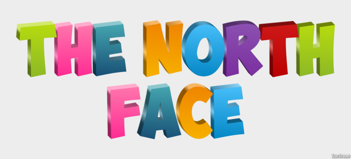 The North Face Effet de Texte