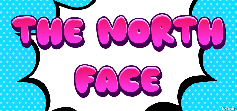 The North Face Tekst Effect