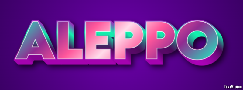Aleppo Metin efekti