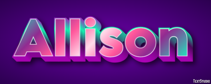 Allison Эффект текста